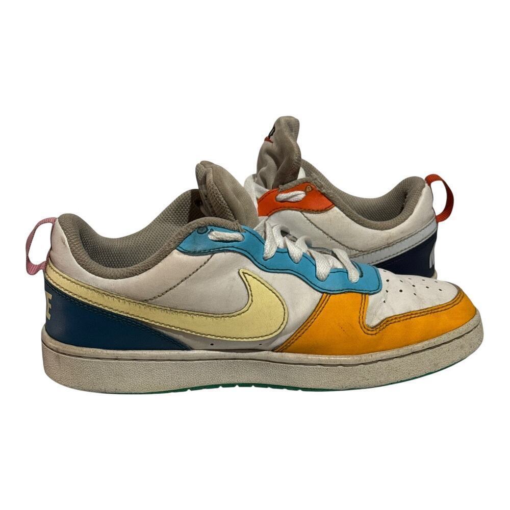Nike Dunk Low GS Multi Color Swoosh Logo FQ8373=902 Women's Size 7.5 Pastel Shoe - Picture 6 of 7